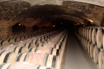vast cellars of Chateau Meursault